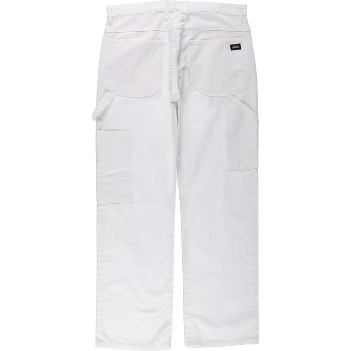 Dickies Painter Pants Men's W34 equivalent polyester white type Vintage Second Hand