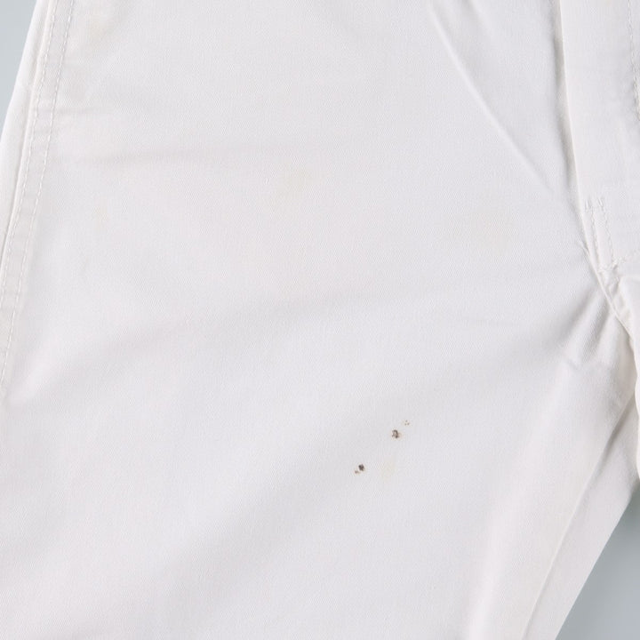 Dickies Painter Pants Men's W34 equivalent polyester white type Vintage Second Hand