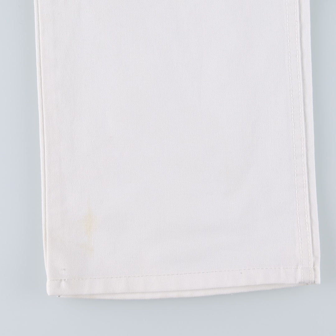 Dickies Painter Pants Men's W34 equivalent polyester white type Vintage Second Hand
