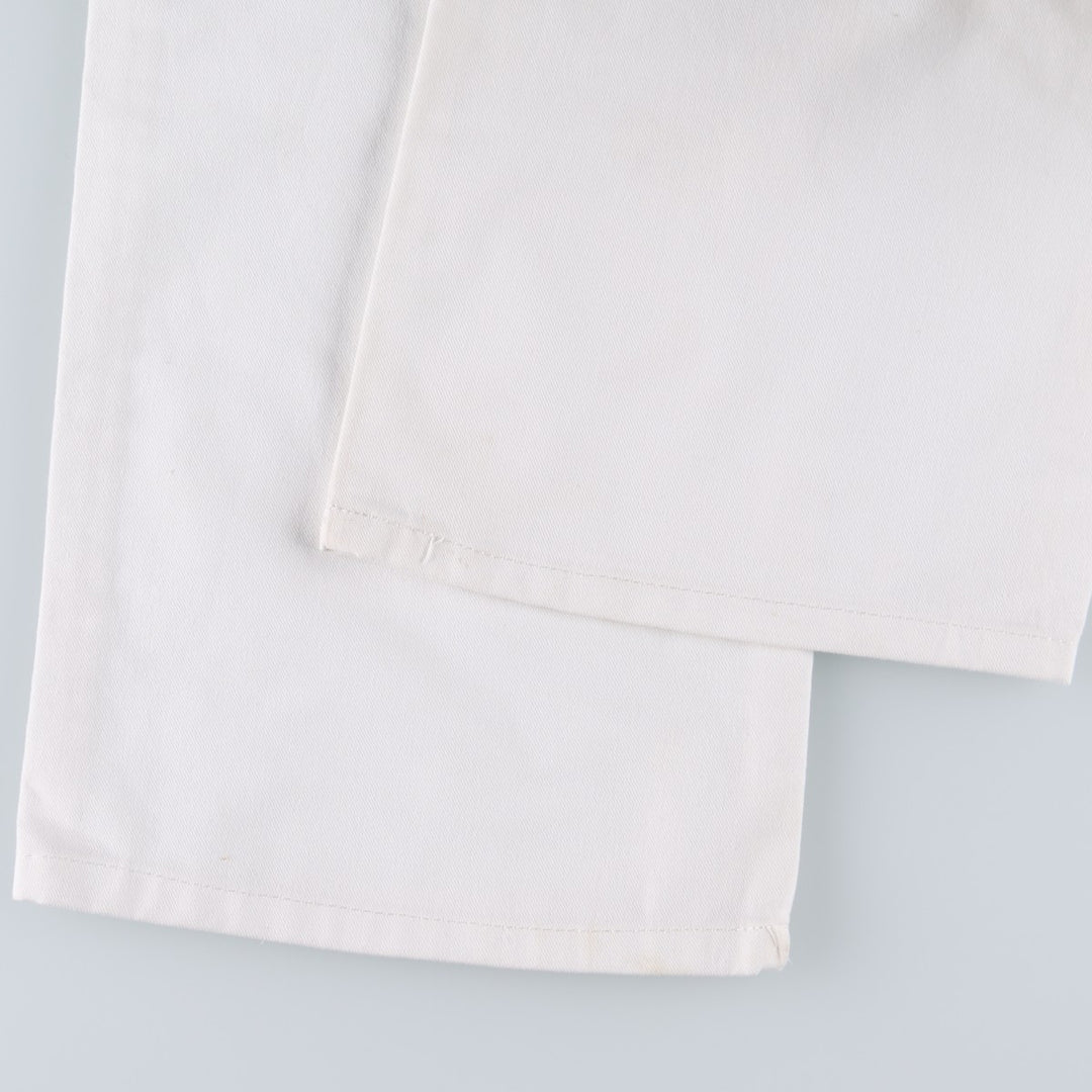 Dickies Painter Pants Men's W34 equivalent polyester white type Vintage Second Hand