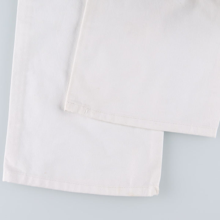 Dickies Painter Pants Men's W34 equivalent polyester white type Vintage Second Hand