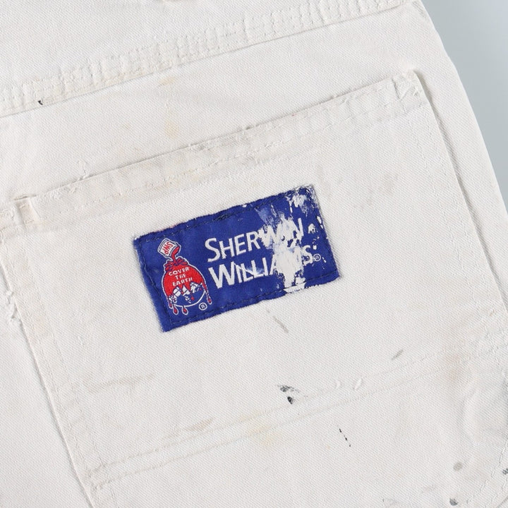 Dickies SHERWIN WILLIAMS Painter Pants for Men, W36 equivalent unclear white type Vintage Second Hand