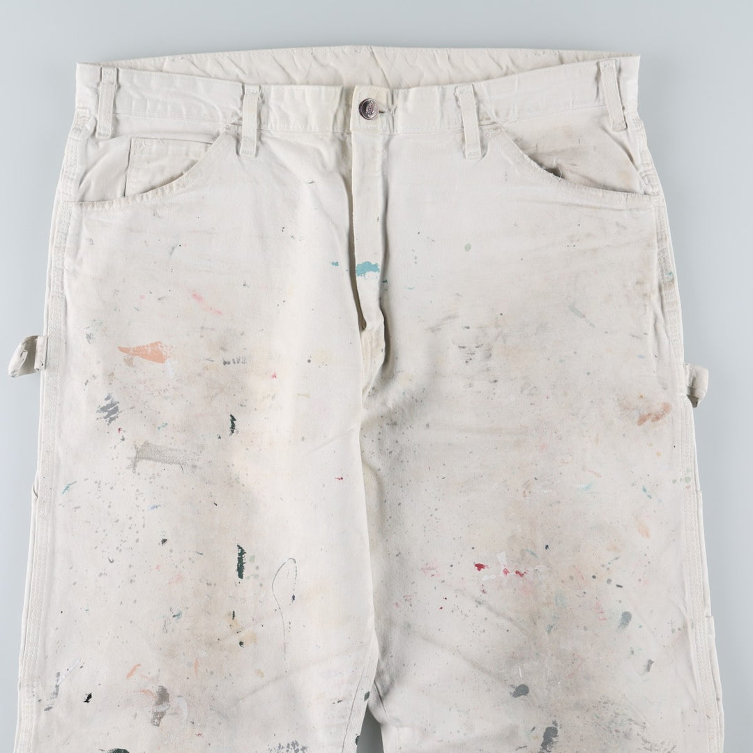 Dickies SHERWIN WILLIAMS Painter Pants for Men, W36 equivalent unclear white type Vintage Second Hand