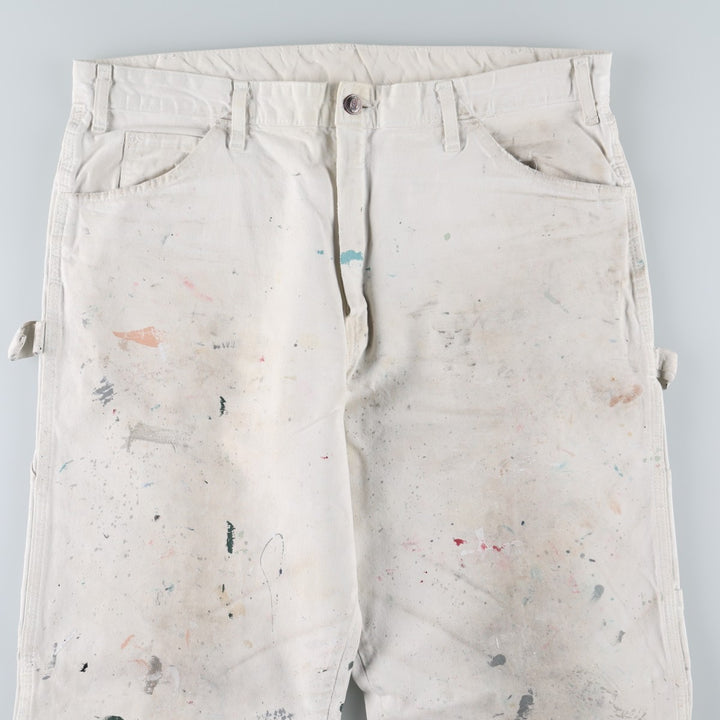 Dickies SHERWIN WILLIAMS Painter Pants for Men, W36 equivalent unclear white type Vintage Second Hand