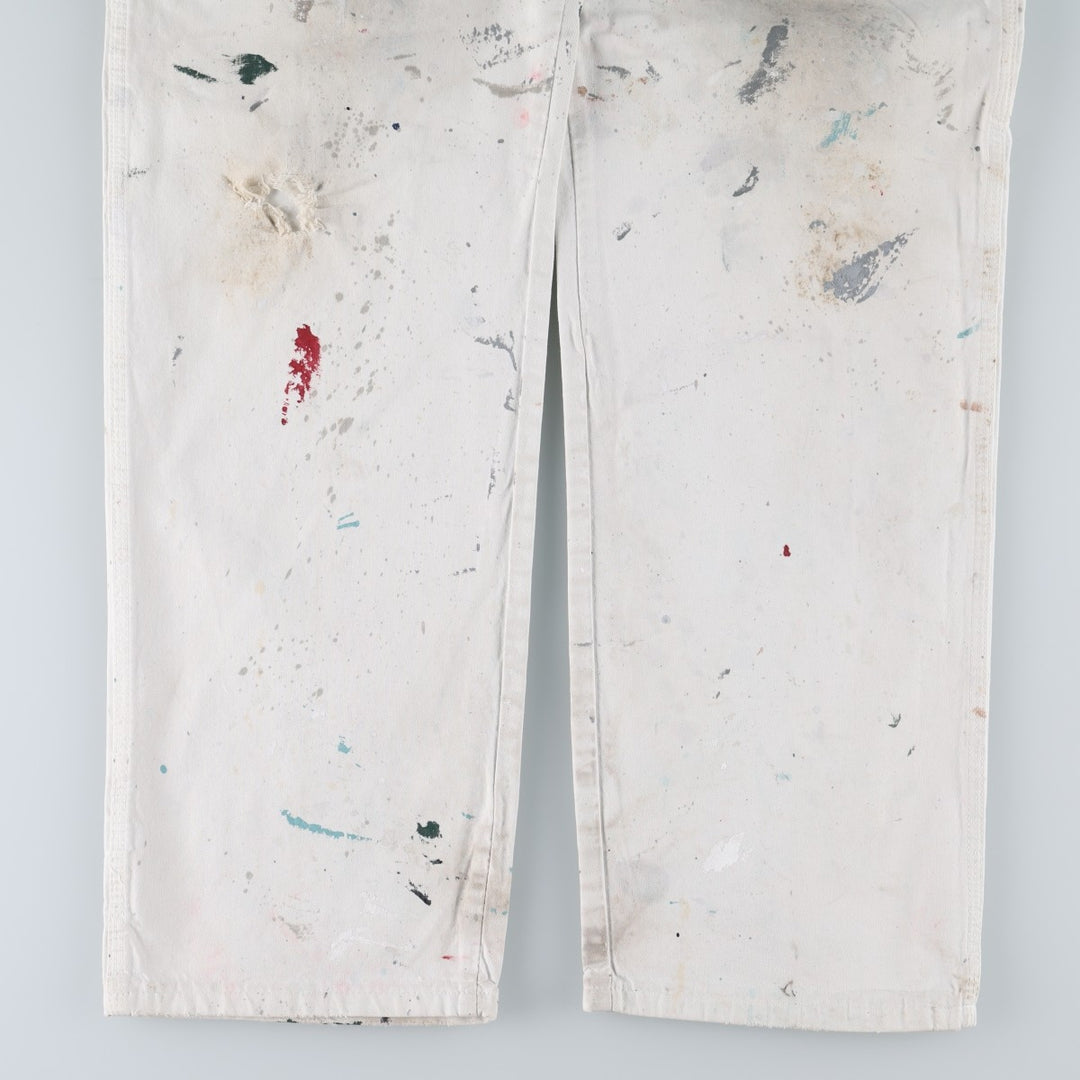 Dickies SHERWIN WILLIAMS Painter Pants for Men, W36 equivalent unclear white type Vintage Second Hand