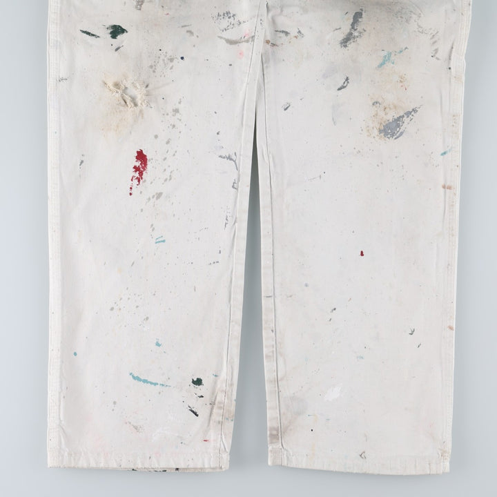 Dickies SHERWIN WILLIAMS Painter Pants for Men, W36 equivalent unclear white type Vintage Second Hand