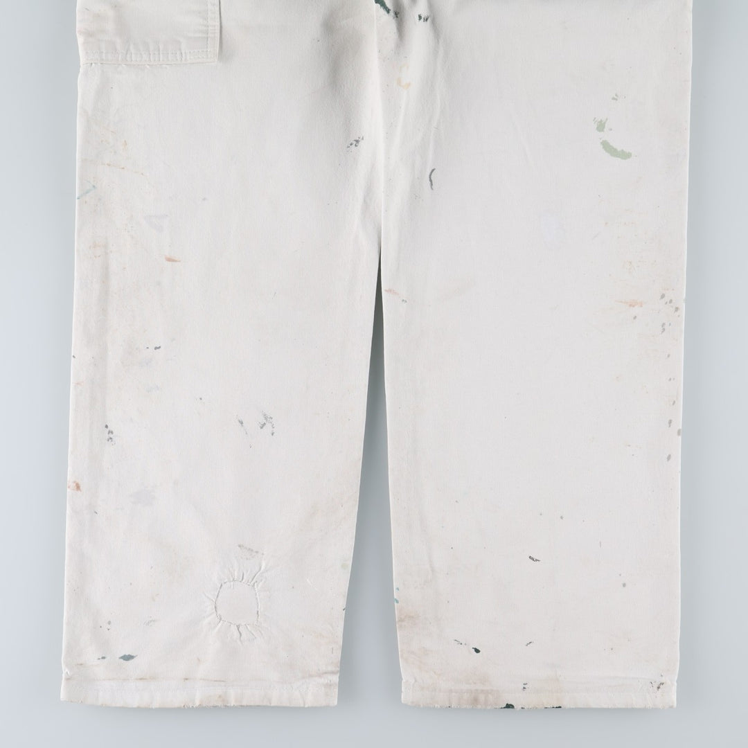 Dickies SHERWIN WILLIAMS Painter Pants for Men, W36 equivalent unclear white type Vintage Second Hand