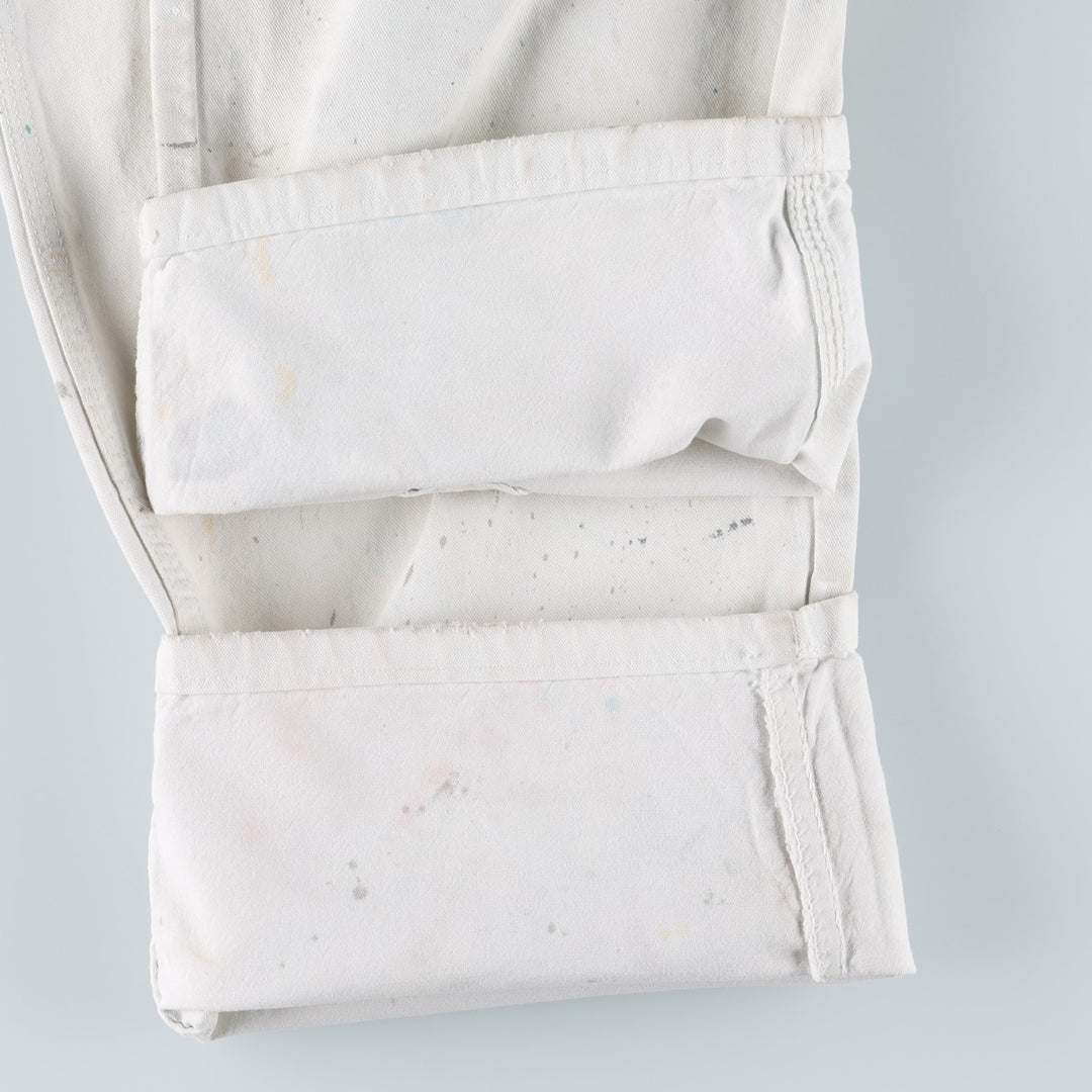 Dickies SHERWIN WILLIAMS Painter Pants for Men, W36 equivalent unclear white type Vintage Second Hand