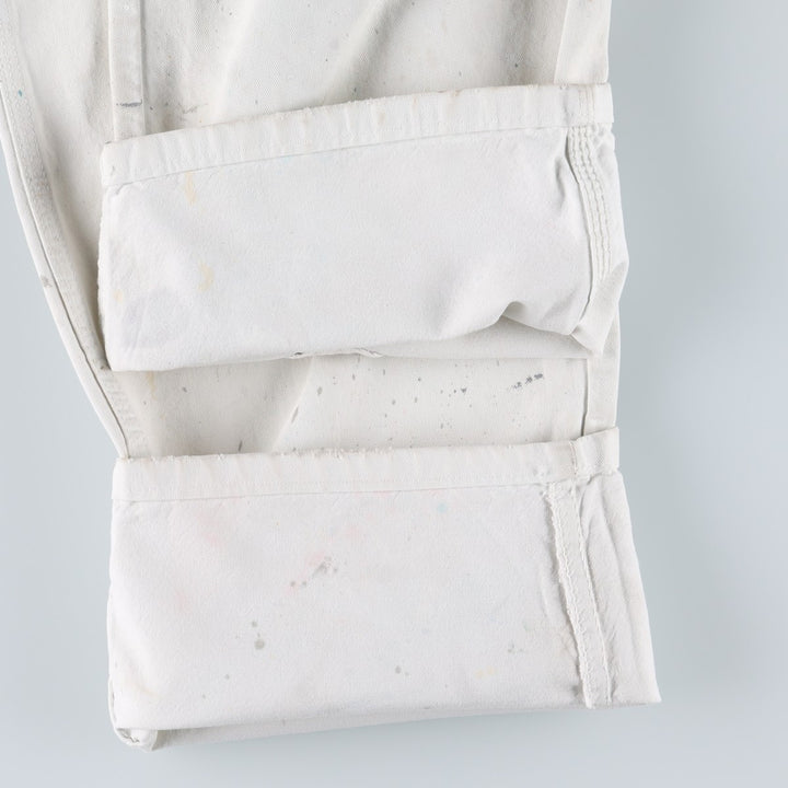 Dickies SHERWIN WILLIAMS Painter Pants for Men, W36 equivalent unclear white type Vintage Second Hand