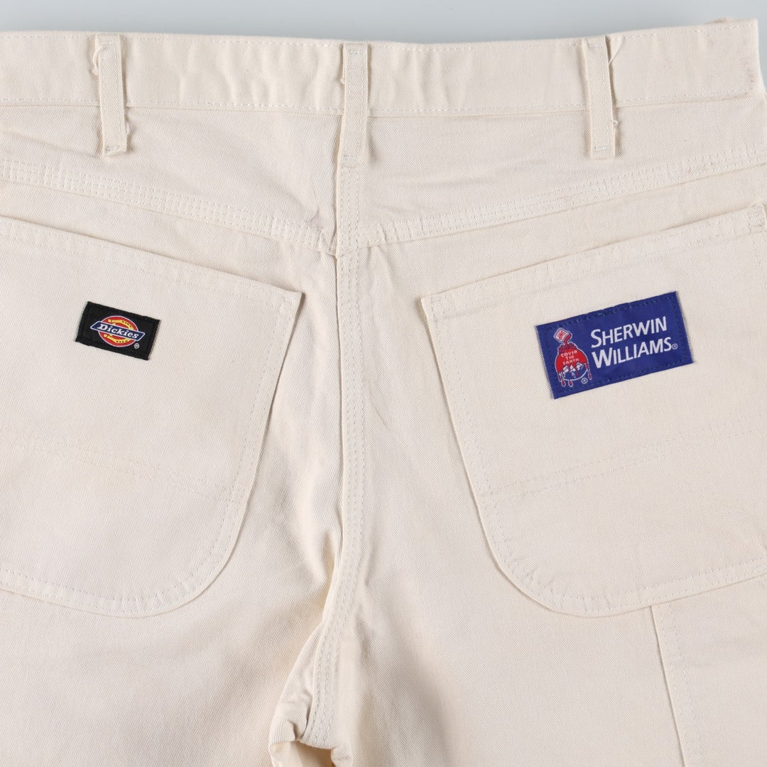Dickies SHERWIN WILLIAMS Painter Pants, Men's W32 (approx.) cotton ivory Vintage Second Hand