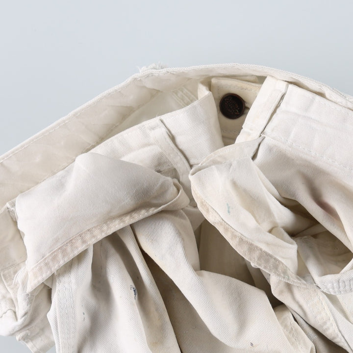 Dickies SHERWIN WILLIAMS Painter Pants, Men's W35 (approx.) unclear white type Vintage Second Hand
