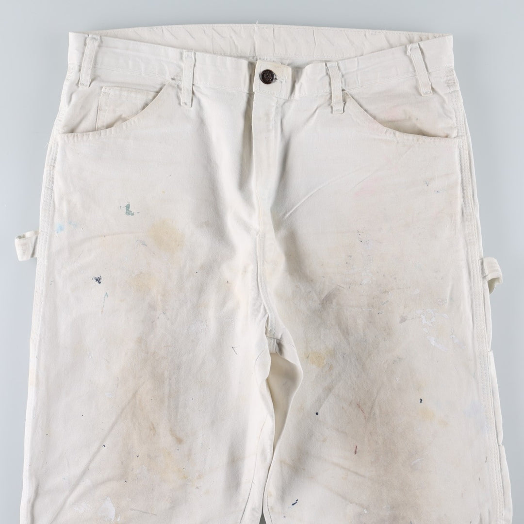 Dickies SHERWIN WILLIAMS Painter Pants, Men's W35 (approx.) unclear white type Vintage Second Hand