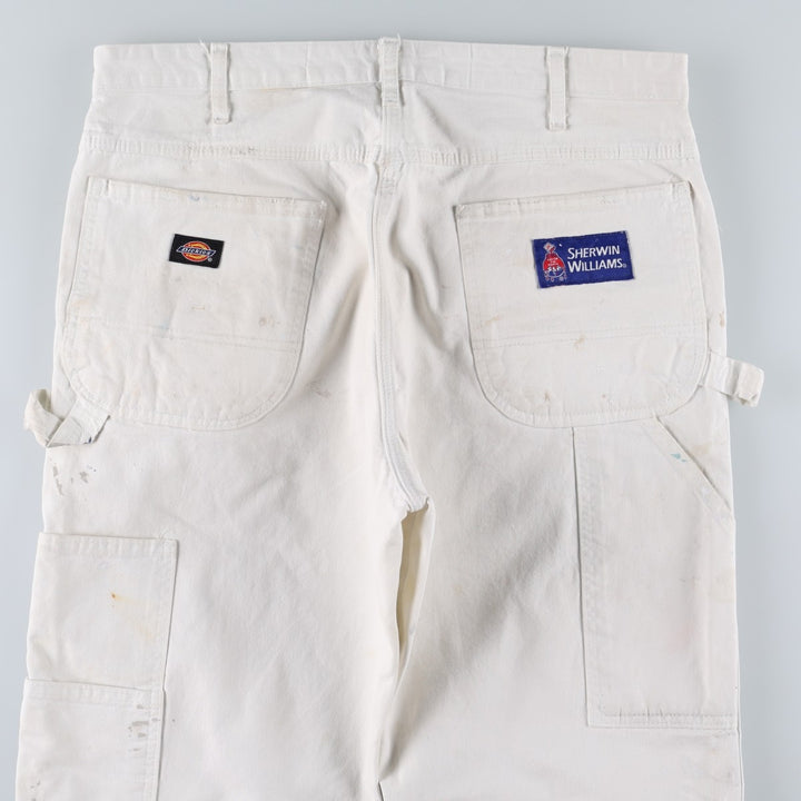 Dickies SHERWIN WILLIAMS Painter Pants, Men's W35 (approx.) unclear white type Vintage Second Hand
