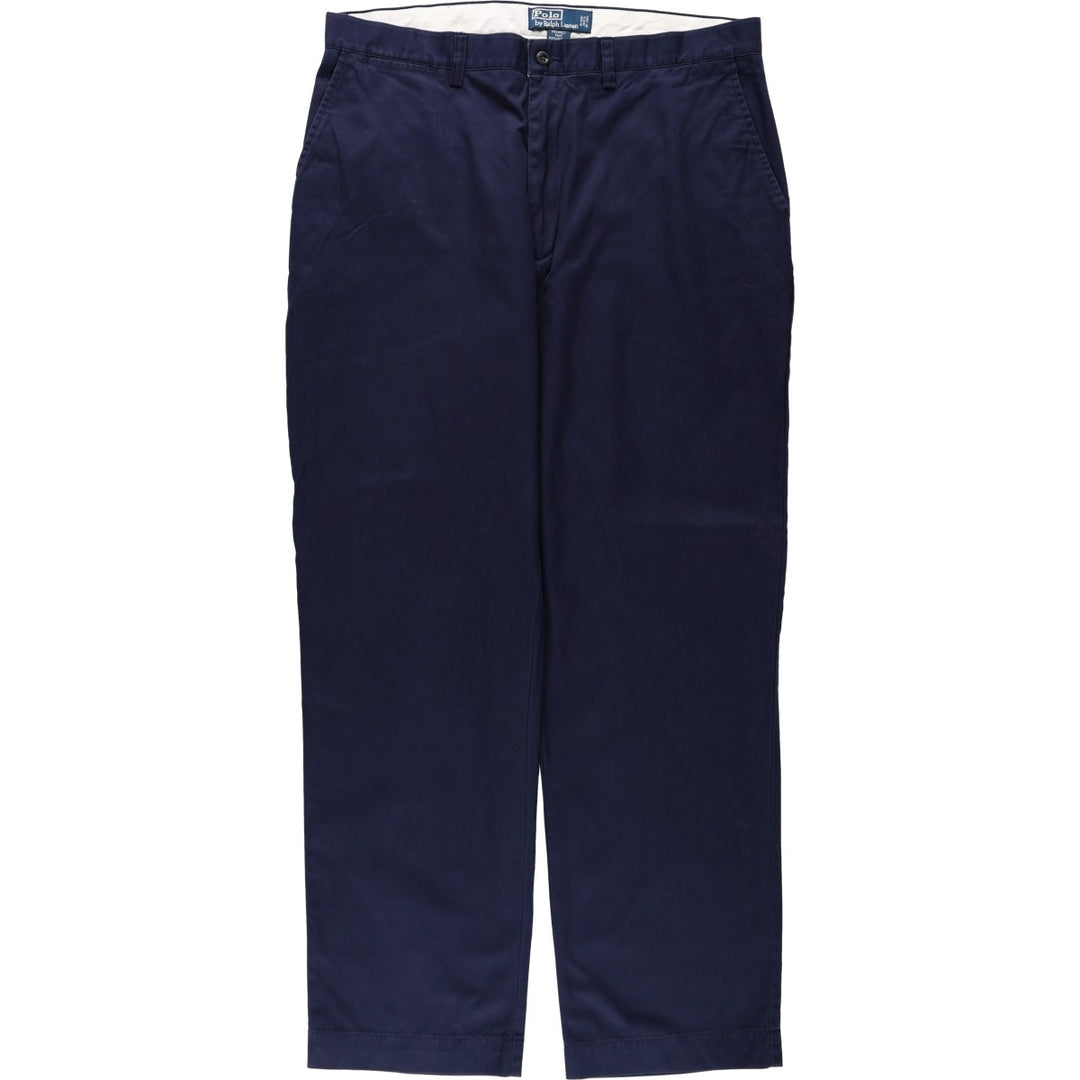 Ralph Lauren POLO by Ralph Lauren PROPECT PANT Chino Pants, Men's W37 (approx.) cotton navy blue type Vintage Second Hand