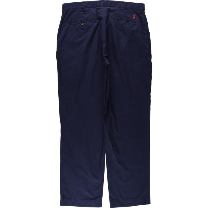 Ralph Lauren POLO by Ralph Lauren PROPECT PANT Chino Pants, Men's W37 (approx.) cotton navy blue type Vintage Second Hand
