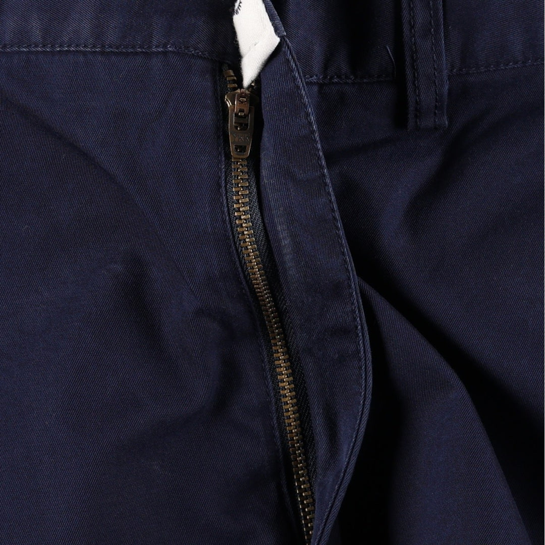 Ralph Lauren POLO by Ralph Lauren PROPECT PANT Chino Pants, Men's W37 (approx.) cotton navy blue type Vintage Second Hand