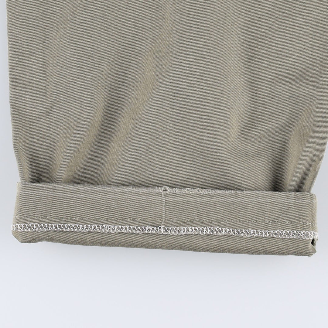 Ralph Lauren POLO by Ralph Lauren HAMMOND PANT, two-pleat chino pants, men's, w34 equivalent cotton Khaki type Vintage Second Hand