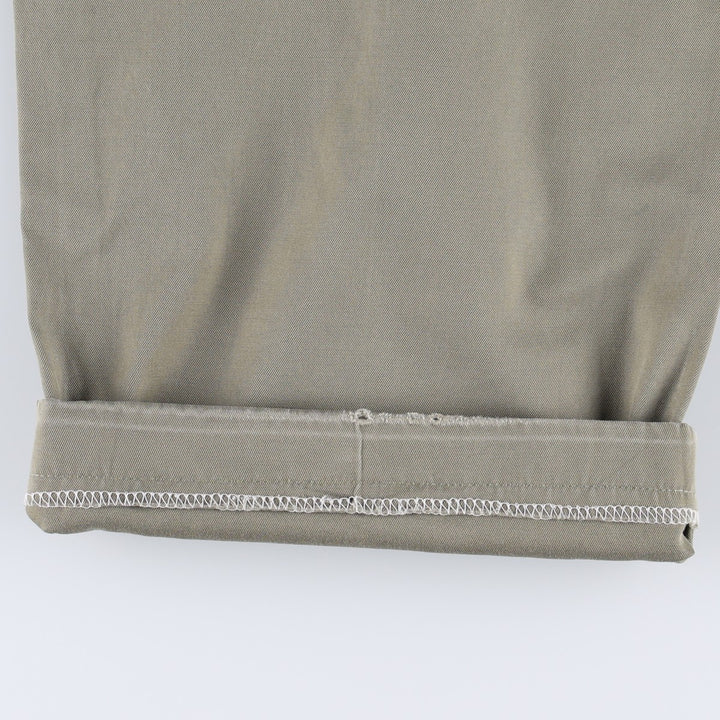 Ralph Lauren POLO by Ralph Lauren HAMMOND PANT, two-pleat chino pants, men's, w34 equivalent cotton Khaki type Vintage Second Hand