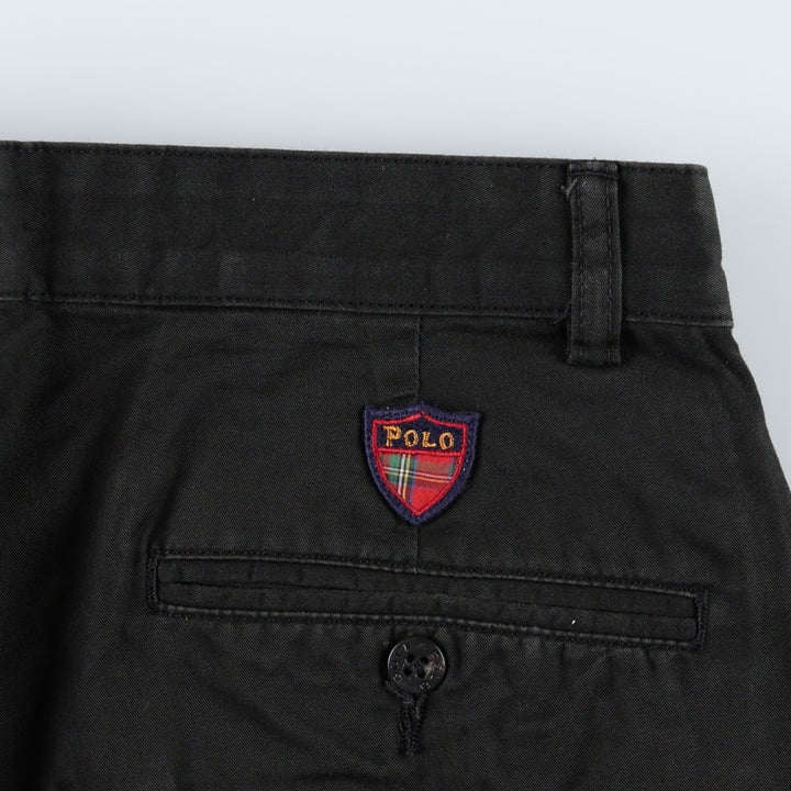 Ralph Lauren POLO GOLF Polo Golf Two-pleat Chino Pants for Men, Size W32 cotton black type Vintage Second Hand