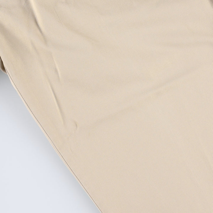 Ralph Lauren POLO by Ralph Lauren HAMMOND PANT, two-pleat chino pants, men's, w34 equivalent cotton Beige type Vintage Second Hand