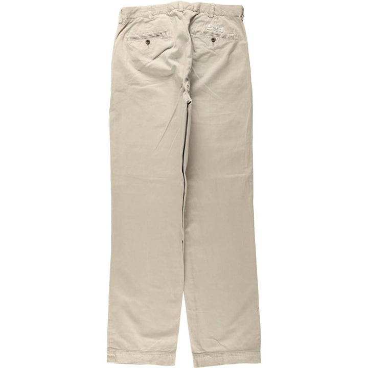 Ralph Lauren POLO by Ralph Lauren PROSPECT PANT Chino pants for men, equivalent to w34 cotton Beige type Vintage Second Hand