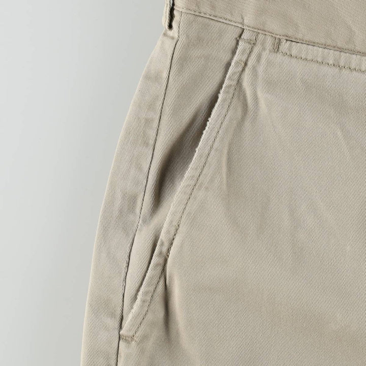 Ralph Lauren POLO by Ralph Lauren PROSPECT PANT Chino pants for men, equivalent to w34 cotton Beige type Vintage Second Hand