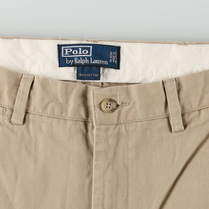 Ralph Lauren POLO by Ralph Lauren Chino Pants Men's W35 equivalent cotton Beige type Vintage Second Hand