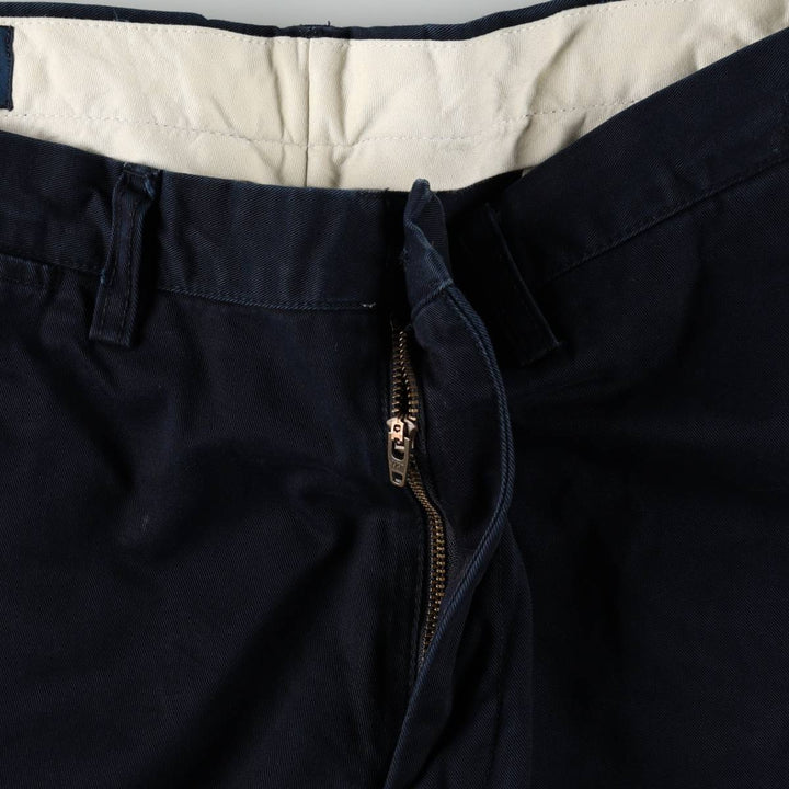 Ralph Lauren POLO by Ralph Lauren PRESTON PANT Chino pants for men, equivalent to w37 cotton navy blue type Vintage Second Hand