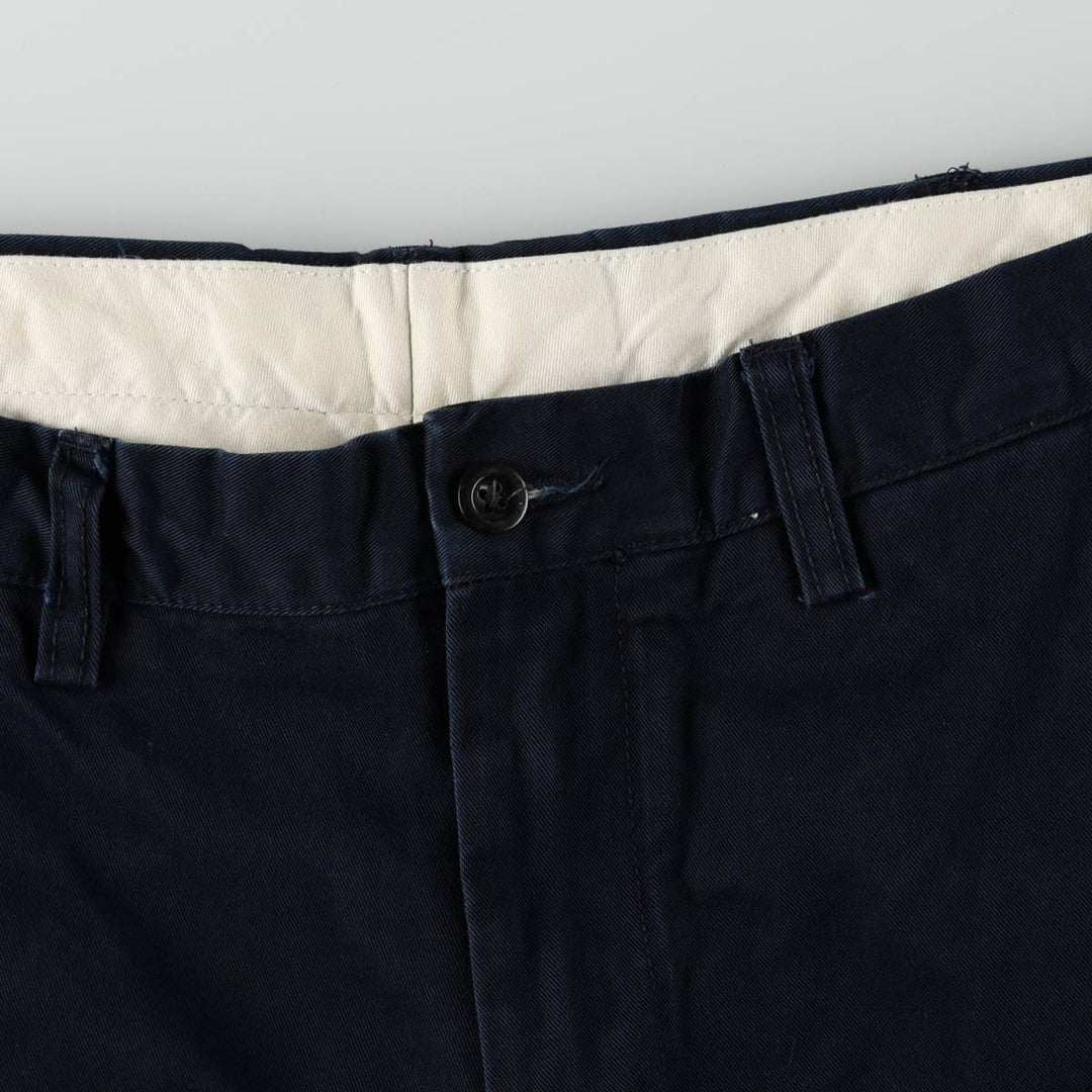 Ralph Lauren POLO by Ralph Lauren PRESTON PANT Chino pants for men, equivalent to w37 cotton navy blue type Vintage Second Hand