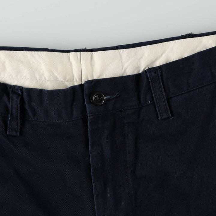 Ralph Lauren POLO by Ralph Lauren PRESTON PANT Chino pants for men, equivalent to w37 cotton navy blue type Vintage Second Hand