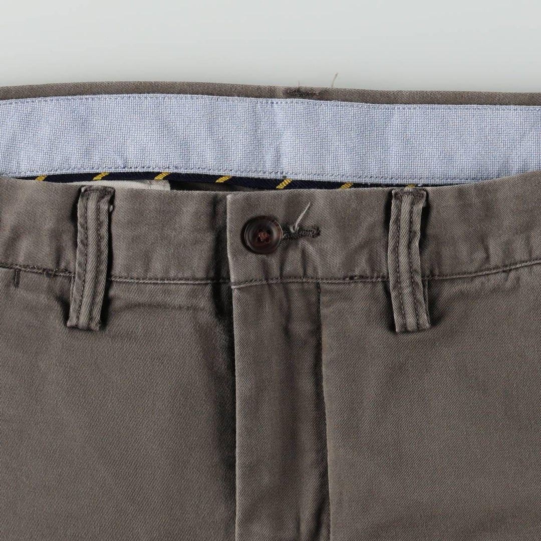 Ralph Lauren POLO RALPH LAUREN STRETCH STRAIGHT FIT CHINO PANTS, MEN'S, W36 (approx.) cotton gray type Vintage Second Hand