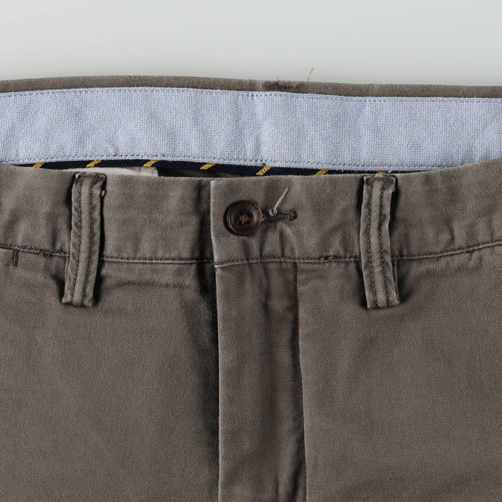 Ralph Lauren POLO RALPH LAUREN STRETCH STRAIGHT FIT CHINO PANTS, MEN'S, W36 (approx.) cotton gray type Vintage Second Hand