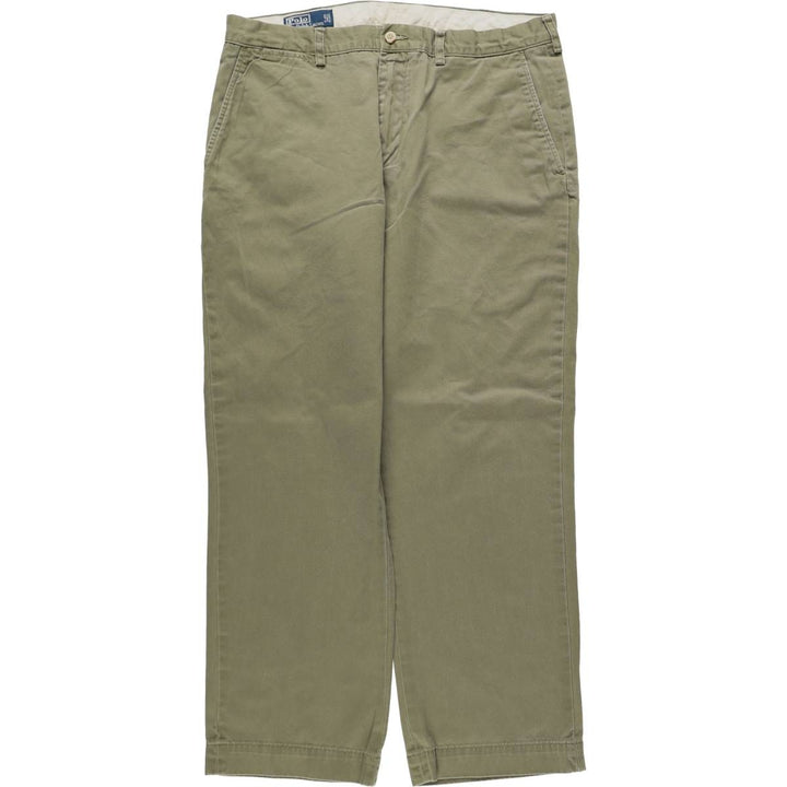 Ralph Lauren POLO by Ralph Lauren PRESTON PANT Chino pants for men, equivalent to w36 cotton Khaki type Vintage Second Hand