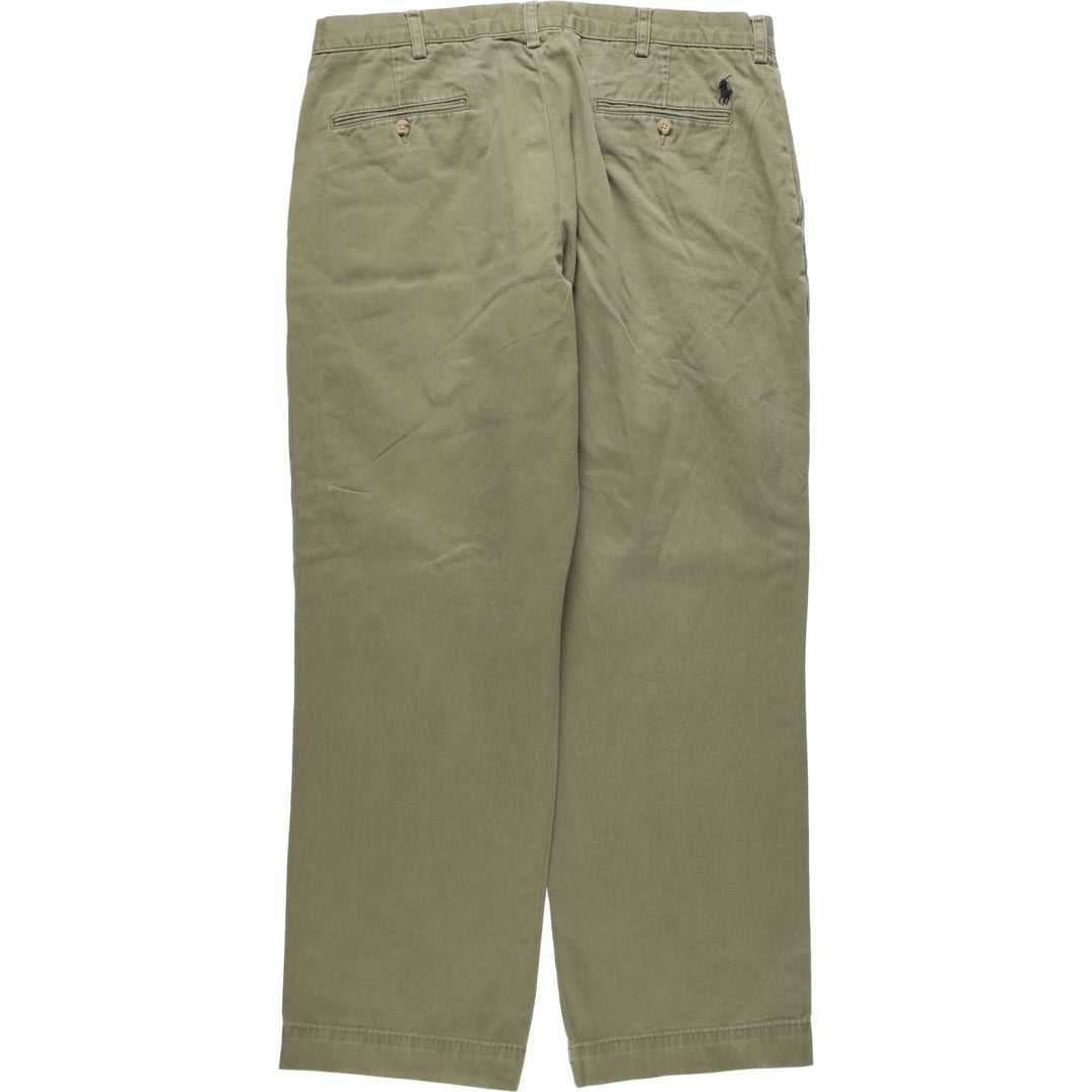 Ralph Lauren POLO by Ralph Lauren PRESTON PANT Chino pants for men, equivalent to w36 cotton Khaki type Vintage Second Hand