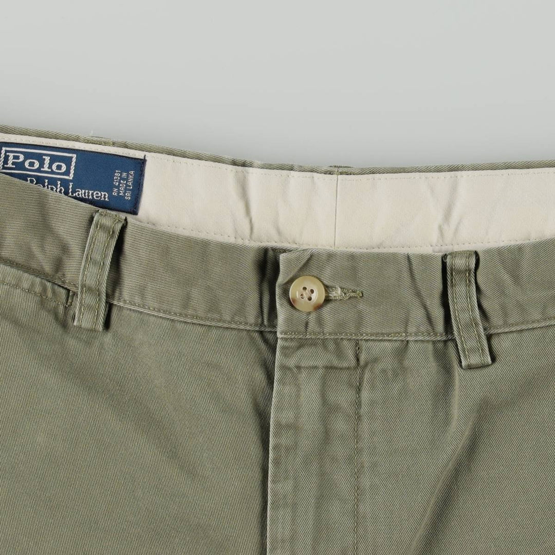 Ralph Lauren POLO by Ralph Lauren PRESTON PANT Chino pants for men, equivalent to w36 cotton Khaki type Vintage Second Hand
