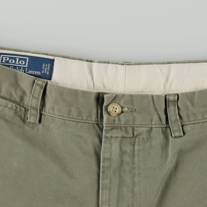 Ralph Lauren POLO by Ralph Lauren PRESTON PANT Chino pants for men, equivalent to w36 cotton Khaki type Vintage Second Hand