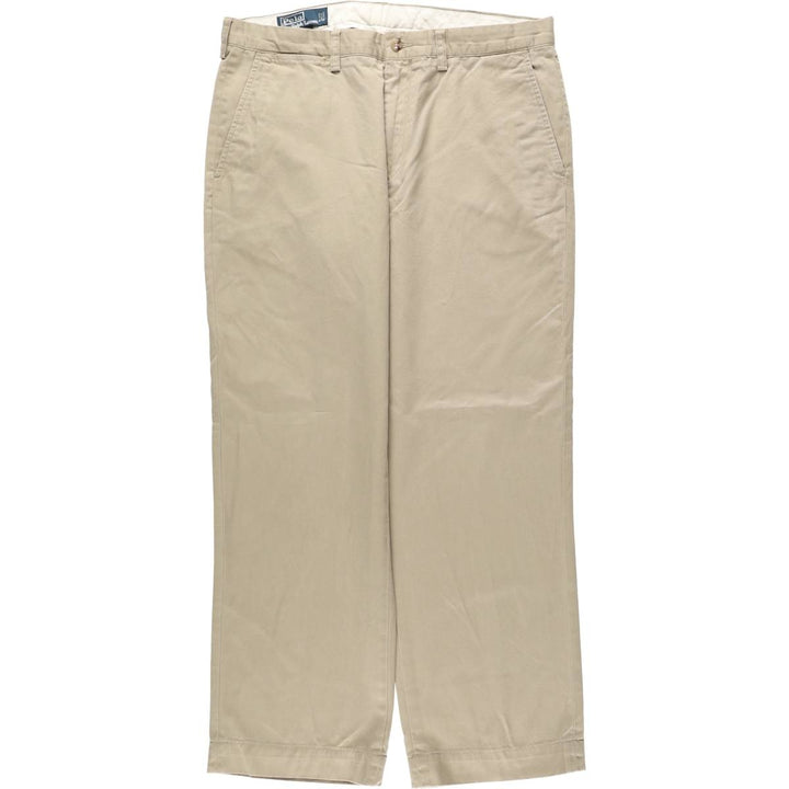 Ralph Lauren POLO by Ralph Lauren PRESTON PANT Chino pants for men, equivalent to w35 cotton Beige type Vintage Second Hand