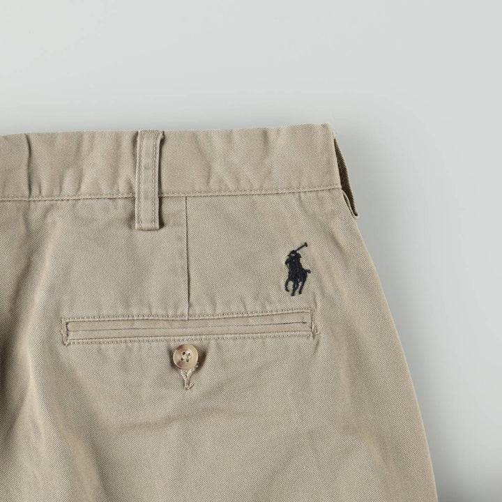 Ralph Lauren POLO by Ralph Lauren PRESTON PANT Chino pants for men, equivalent to w35 cotton Beige type Vintage Second Hand
