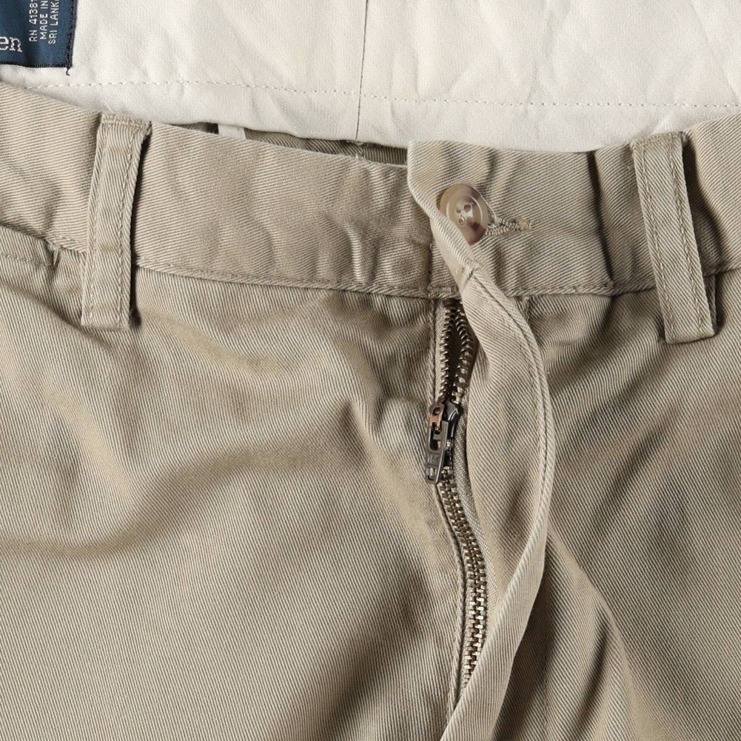 Ralph Lauren POLO by Ralph Lauren PRESTON PANT Chino pants for men, equivalent to w35 cotton Beige type Vintage Second Hand
