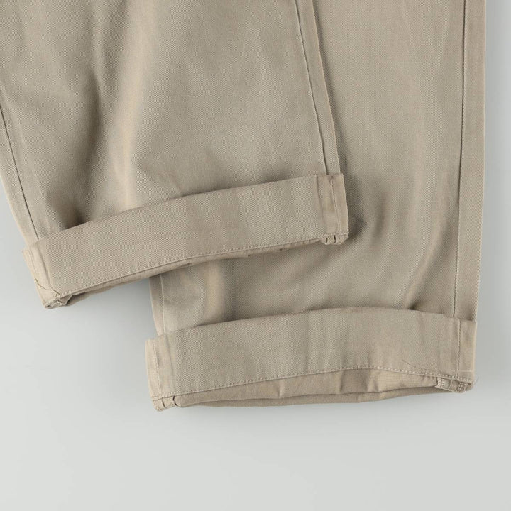 Ralph Lauren POLO by Ralph Lauren PRESTON PANT Chino pants for men, equivalent to w35 cotton Beige type Vintage Second Hand