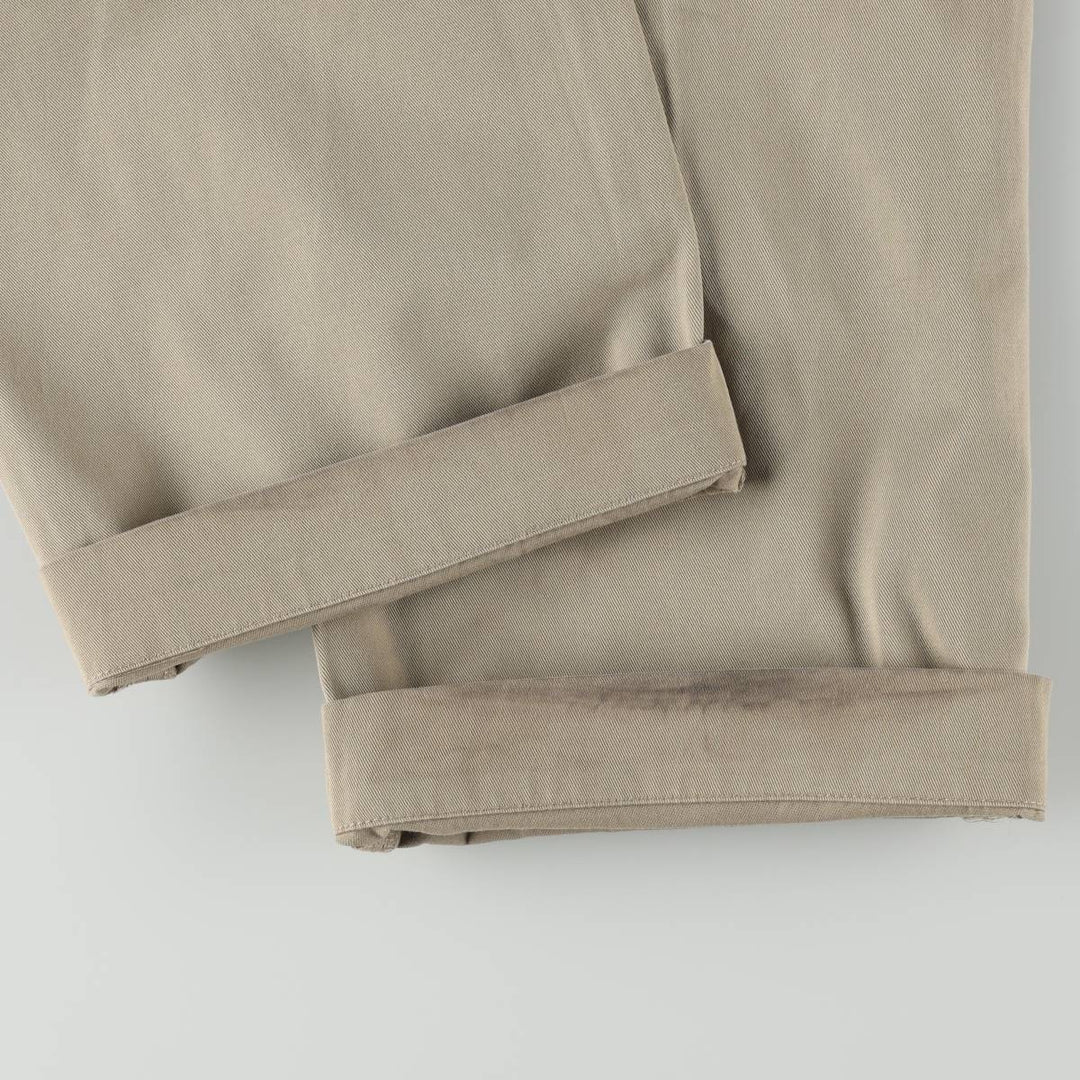 Ralph Lauren POLO by Ralph Lauren PRESTON PANT Chino pants for men, equivalent to w35 cotton Beige type Vintage Second Hand