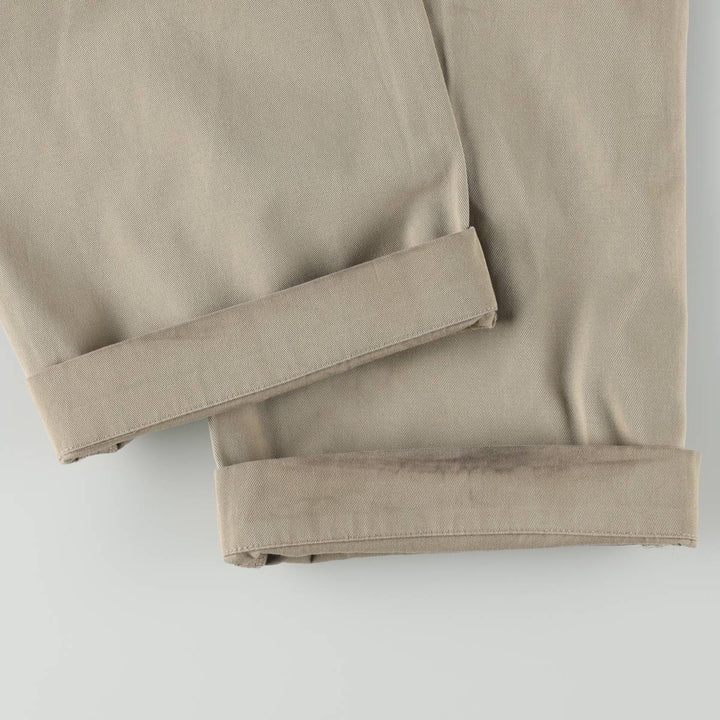 Ralph Lauren POLO by Ralph Lauren PRESTON PANT Chino pants for men, equivalent to w35 cotton Beige type Vintage Second Hand