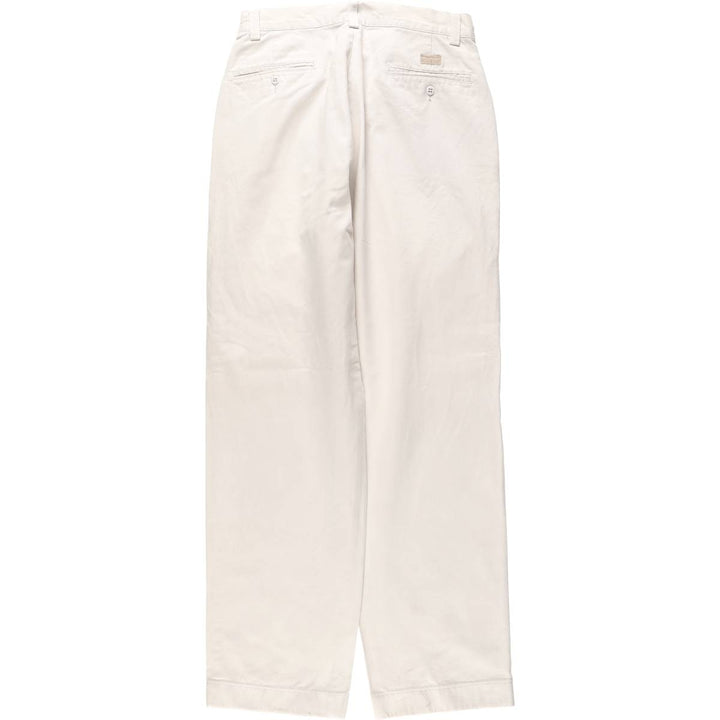 Ralph Lauren POLO by Ralph Lauren Chino Pants Men's W32 equivalent cotton white type Vintage Second Hand