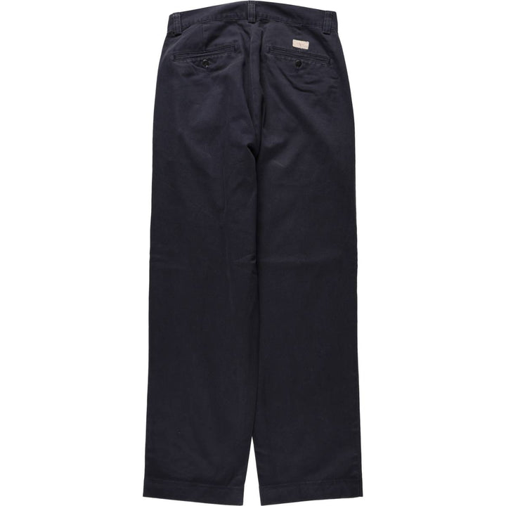 Ralph Lauren POLO by Ralph Lauren Men's Chino Pants, Size W31 cotton navy blue type Vintage Second Hand