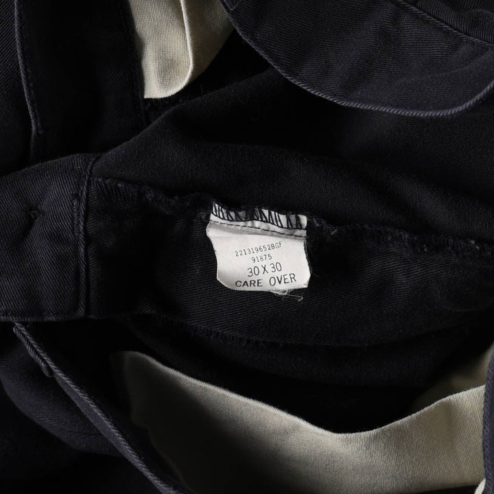Ralph Lauren POLO by Ralph Lauren Men's Chino Pants, Size W31 cotton navy blue type Vintage Second Hand