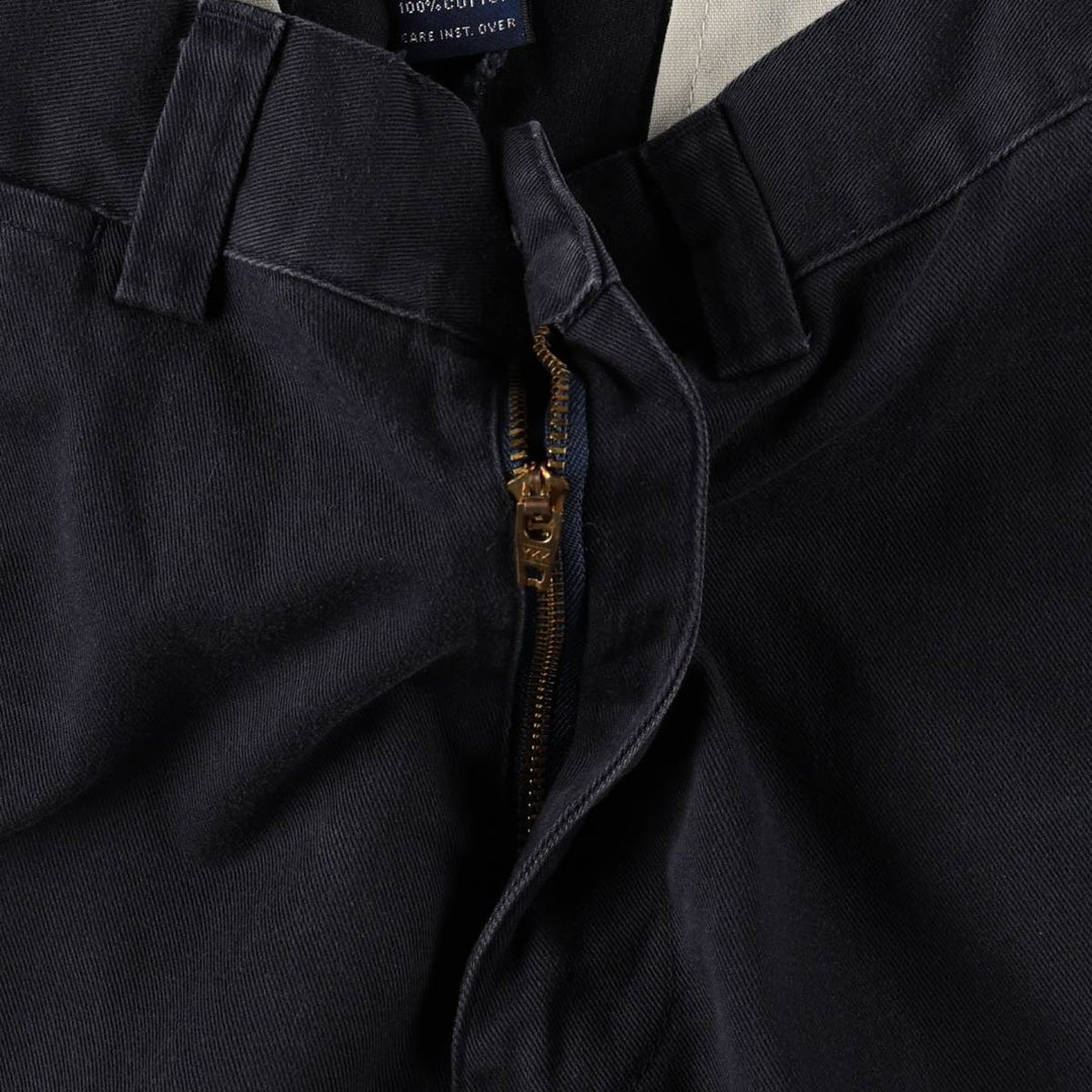 Ralph Lauren POLO by Ralph Lauren Men's Chino Pants, Size W31 cotton navy blue type Vintage Second Hand