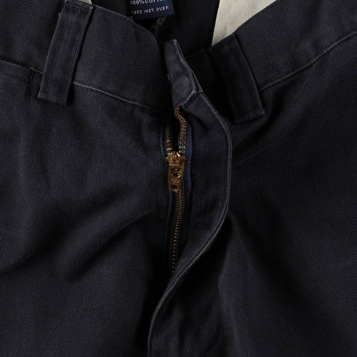 Ralph Lauren POLO by Ralph Lauren Men's Chino Pants, Size W31 cotton navy blue type Vintage Second Hand