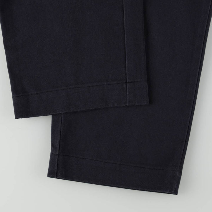 Ralph Lauren POLO by Ralph Lauren Men's Chino Pants, Size W31 cotton navy blue type Vintage Second Hand