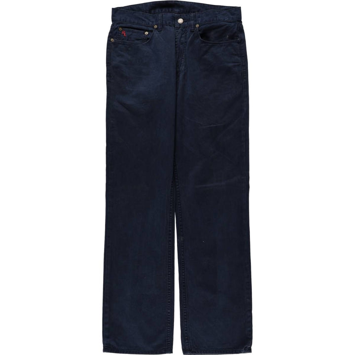 Ralph Lauren POLO RALPH LAUREN Men's Chino Pants, Size W33 cotton navy blue type Vintage Second Hand