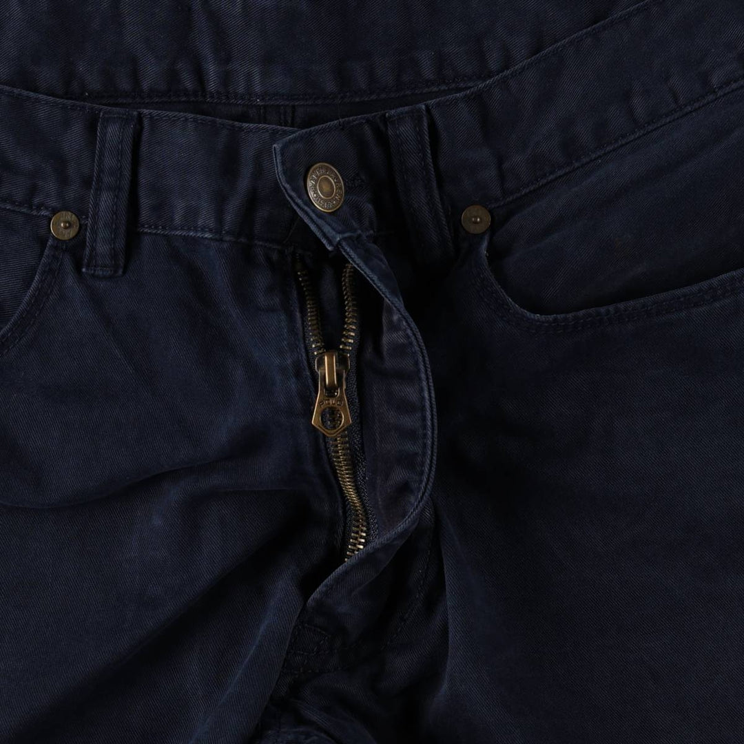 Ralph Lauren POLO RALPH LAUREN Men's Chino Pants, Size W33 cotton navy blue type Vintage Second Hand